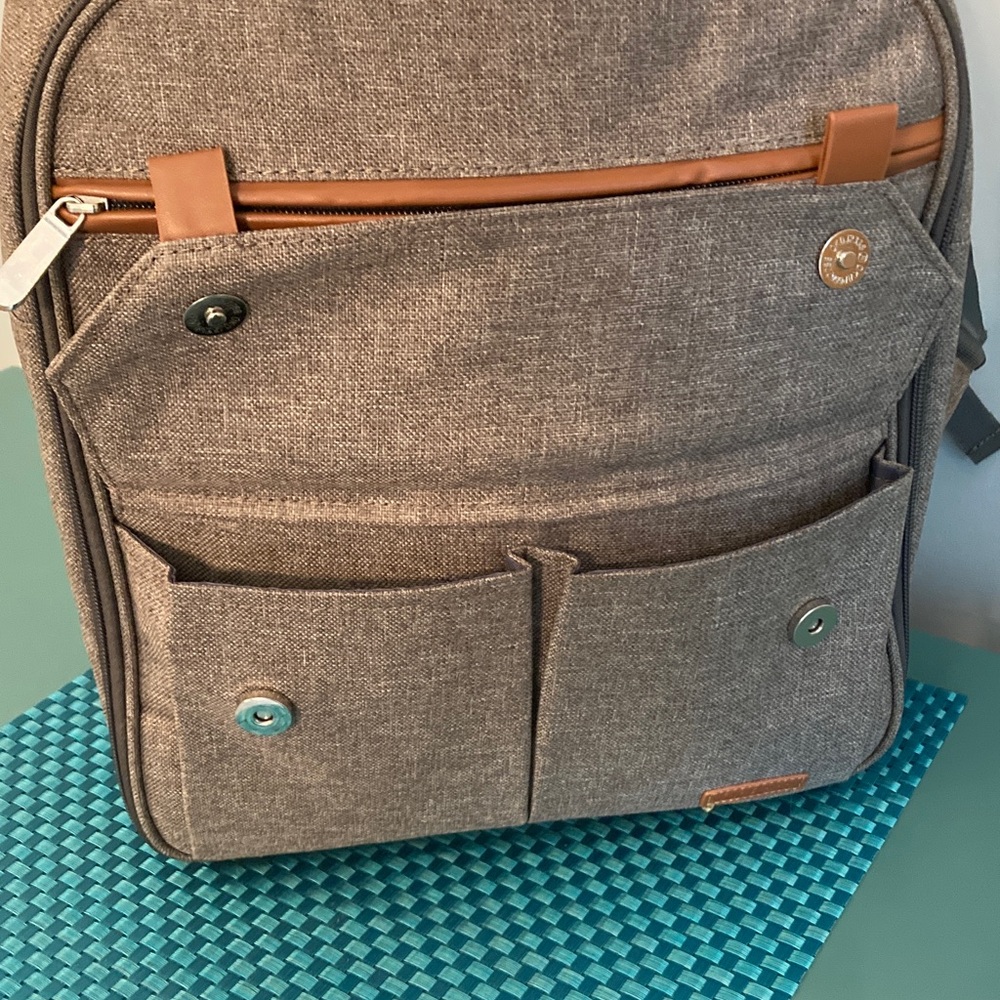 NWT Insulated Picnic Backpack - Full Set for 4 People/Blanket too! by Sunflora - Picture 5 of 16